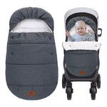 Miracle Baby Universal Footmuff for Prams, Winter Windproof Warm Pram Footmuffs, Baby Bunting Bags for Strollers, Pushchairs, Car Seat, Stroller Sleeping Bag