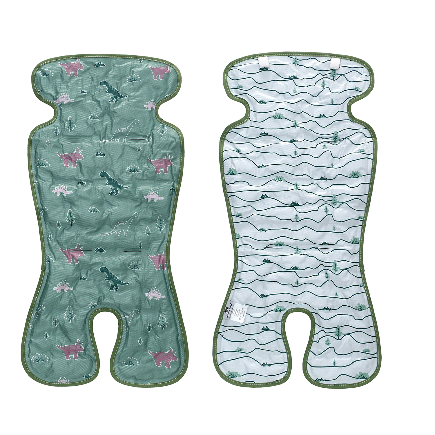 Miracle Baby Gel Car Seat Cooler Pad, Double Sides Universal Stroller Ice Cushion Cooler Mat, Summer Cooling Seat Liner Suitable for Baby Dining Chair, Child Safety Seat,One Pack