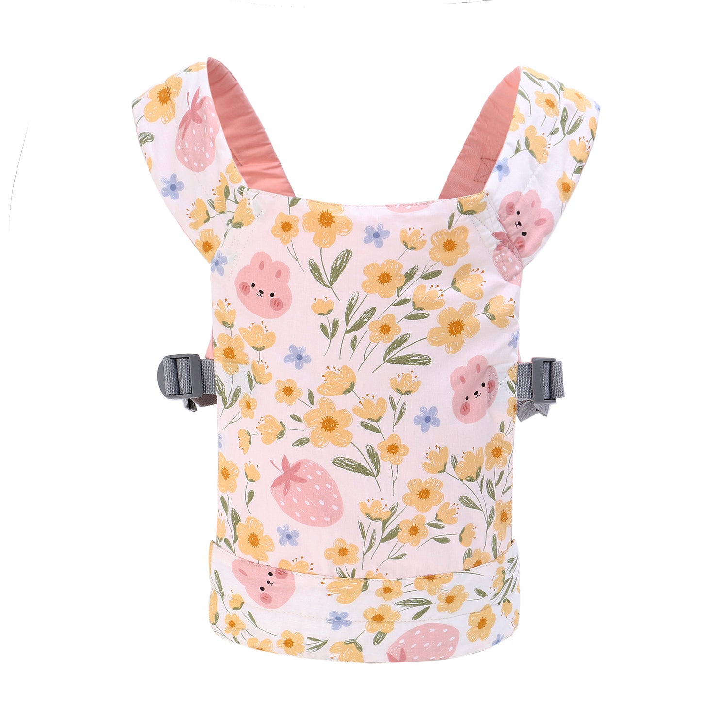 Baby Doll Carrier Front and Back Baby Doll Accessories Backpack Kid Toddlers Play Toy Baby Carriers for Babydoll Pretend with Adjustable Straps for Little Girls