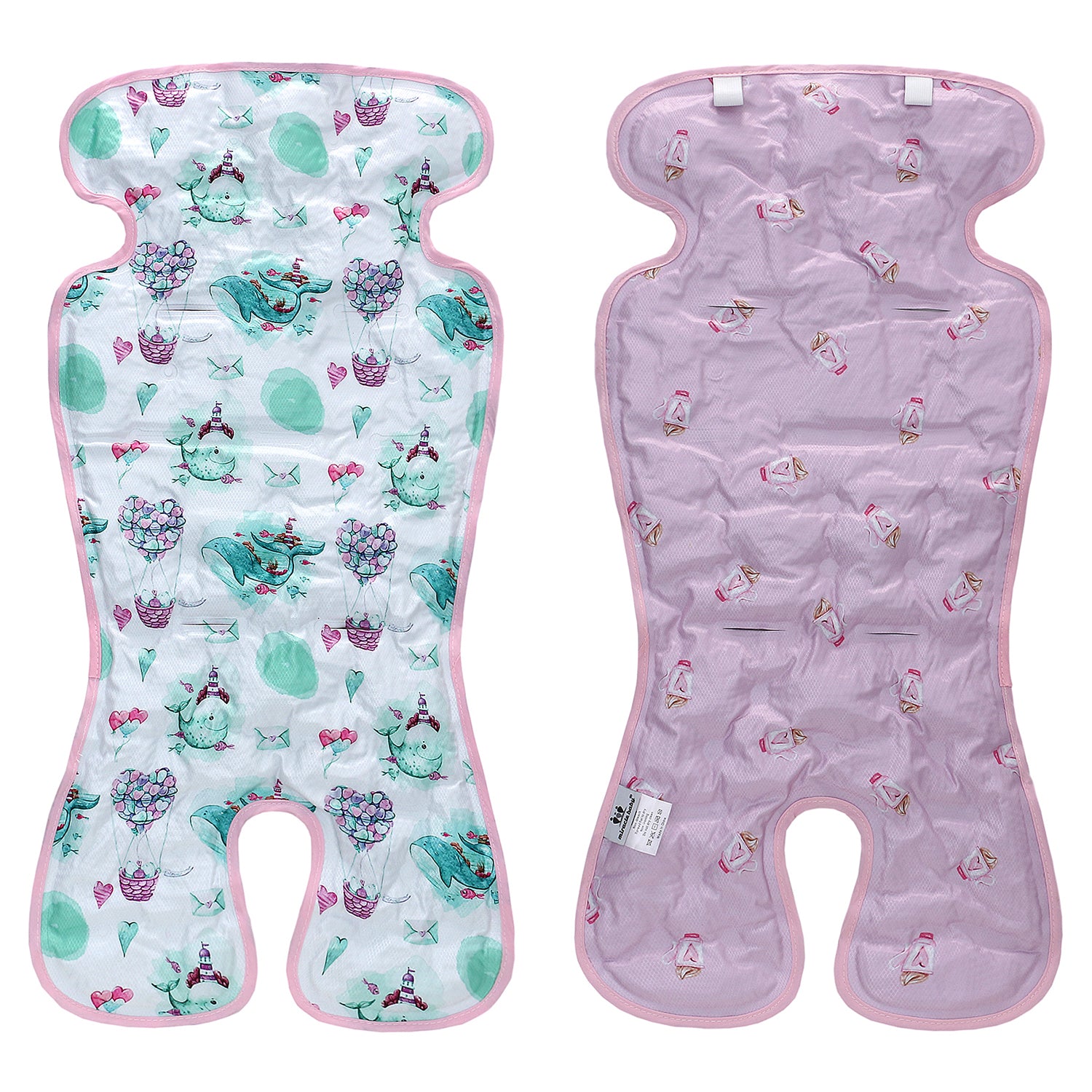 Miracle Baby Gel Car Seat Cooler Pad, Double Sides Universal Stroller Ice Cushion Cooler Mat, Summer Cooling Seat Liner Suitable for Baby Dining Chair, Child Safety Seat,One Pack