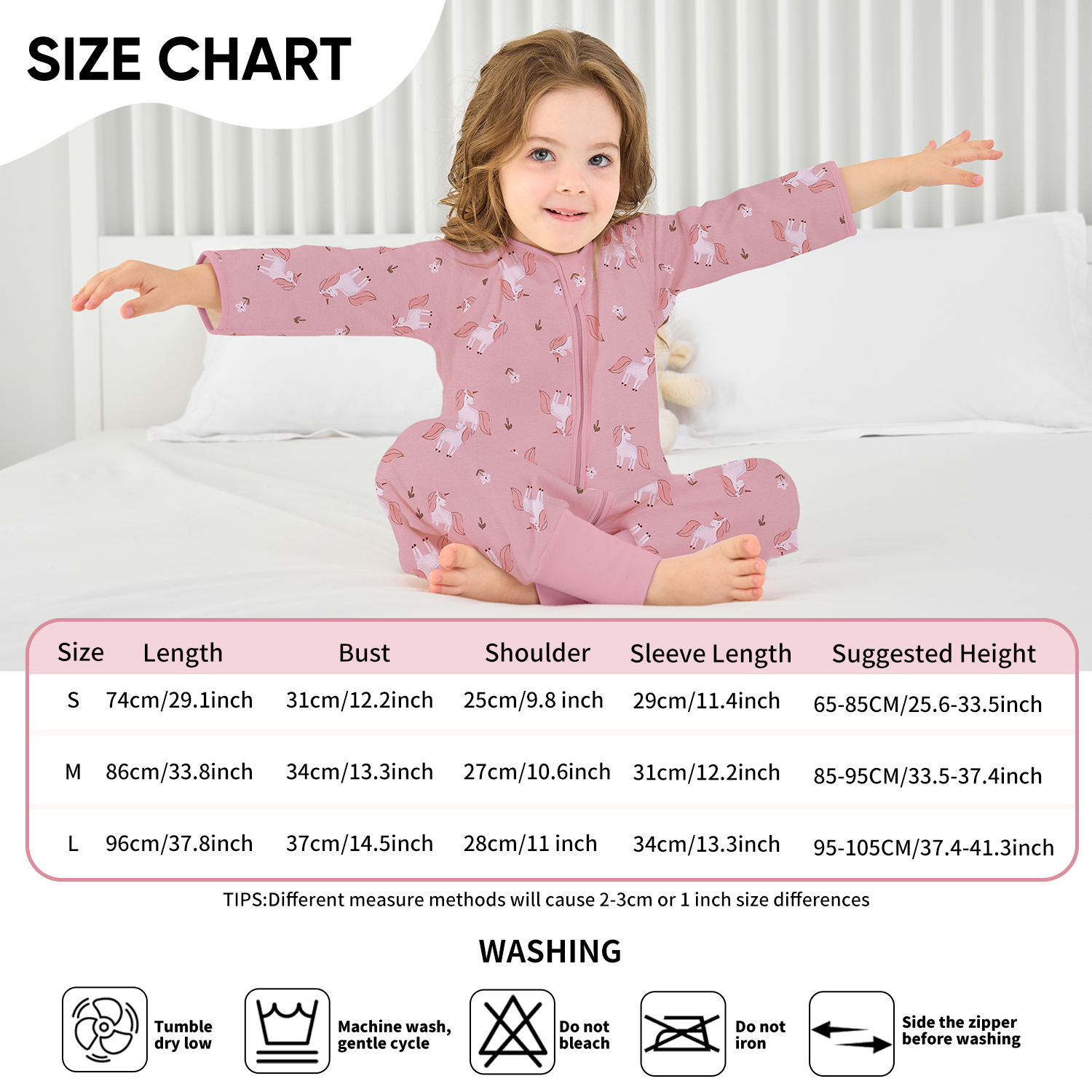 Baby Sleeping Bag with Feet, Summer Toddler Sleeping Sack with Legs Long Sleeves,Baby Wearable Blanket Sleep Sack 0.5 TOG